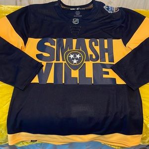 Nashville Predators Stadium Series Smashville Jersey